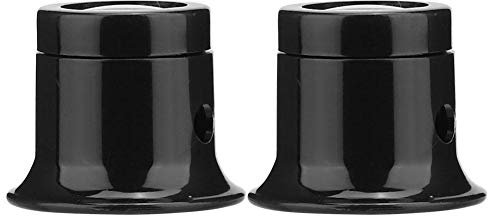 Brrnoo Juveler lupe, lupp förstoringsglas, 2 st 10 x klockor förstoringsglas typ reparation förstoringsglas lupp smyckesverktyg
