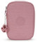 Kipling Estuche Impreso para 100 bolígrafos para Mujer, Rosa con Volantes, 8.25''L x 6''H x 2''D, Estuche Impreso para 100 bolígrafos para Mujer