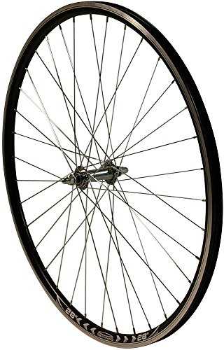 Redondo 28 Zoll Vorderrad Laufrad Fahrrad V-Profil Hohlkammer 28 Felge Schwarz