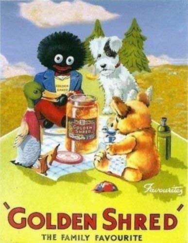 ASSCA Metal Advertising Sign Wall Door Plaque Decorative Tin Metal For Home Office Bar Coffee Shop Pub Shed Man Cave - Golden Shred Orange Marmalade Breakfast inspired