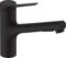 hansgrohe Zesis M33 Mitigeur de cuisine 150 avec douchette extractible 2 jets, sBox, noir mat, 74803670