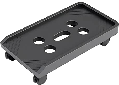 Torre Ordenador portátil para Ordenador sobremesa, Suelo para CPU, Soporte Profesional para Ordenador con Ruedas, ventilación para Oficina en casa