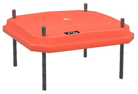 Fudajo Panneau chauffant – 40 x 40 cm – 42 W – pour élevage de 35 poussins au max. – Plaque de chauffage – éleveuse d'oisillons avec Thermostat