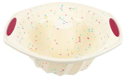 Cabilock Silikon Savarin Backform Farbig Antihaft Wiederverwendbar Praktisch Für Diy Kuchen Brot Kekse Backzubehör