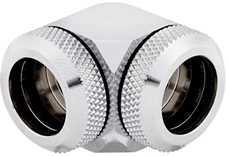 CORSAIR CX-9052014-WW HARDWARE ACCESORIO DE REFRIGERACIÃ“N CROMO ACCES. CORSAIR HYDRO X FITTING XF HL 2-PK (90° 14MM OD CF,CHROME