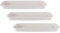 Housoutil Sottovasi Per Piante Rettangolari 3Pcs Vassoi Per Vasi Di In Set Di Sottovasi Per Sottovaso Sottobicchiere Per Grasse L Succulent Dish Pots Sottovasi Plastica Rettangolare