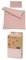 roba Kinderbettwäsche Lil Planet 100 x 135 cm - 2-teiliges Bettwäsche Set - Bio Baumwolle - GOTS und Oeko-Tex 100 zertifiziert - Rosa/Mauve Spannbettlaken Lil Planet 60 x 120 – 70 x 140