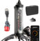 Juice Booster 3 air Starter Set, Mobile Wallbox 11kW mit App, Ladegerät für BEV mit Typ 2 Ladekabel E Auto, Superleicht und Flexibel, IP67 Wasserdicht, Inkl. Adapter CEE16 Rot 3-Phasig