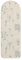 OXOLAMRIN Ironing Board Cover，Stylish Ironing Covering， Supply Anti-burn With Patterns Heat Resistant Covers Cotton Linen Protectors Non-slips(Assorted Color)