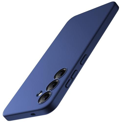 JETech Fine Ajuste Coque pour Samsung Galaxy S25+ / S25 Plus 5G, Protection Complète de l'Objectif de Caméra, Housse Étui de Protecteur Fine en TPU Souple avec Finition Mat (Bleu Nuit)