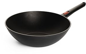 WOLL Eco Lite QXR wok Ø 30 cm med avtagbart handtag – PFAS-fri non-stick-panna, ugns- och diskmaskinssäker – wokpanna – induktionspanna – stekpanna