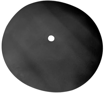 Cuscinetto per ruota di scorta, tappetino isolante acustico, struttura in schiuma di gomma antiurto, design impermeabile ignifugo, uso bagagliaio auto, diametro 72 cm, nero, 1 pezzo