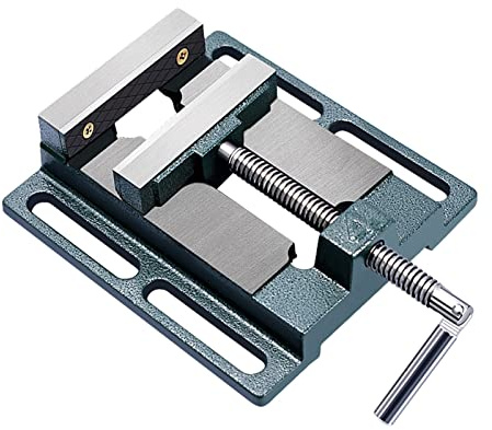 Ryanong Morsa da banco resistente, morsa da banco da 6,3 cm, morsa in ghisa multifunzione, morsa fai da te per la lavorazione del metallo