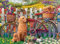 Ravensburger Cute Dogs in The Garden 500 Piece Jigsaw Puzzle for Kids Age 10+