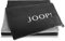 Joop! Wohndecke Uni-Doubleface Baumwollmischung anthrazit Größe 150x200 cm, 739377