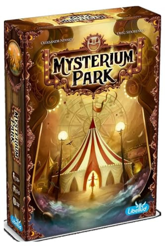 Asmodee Mysterium Park Board Game - Uncover Dark Secrets in a Charming Carnival Setting, Cooperative Mystery for Kids & Adults, Ages 10+, 2-7 Players, 28 Minute Playtime