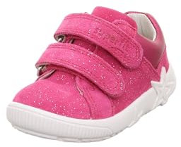 Superfit Baby flicka starlight lära-gå-sko, Rosa 5530, 20 EU