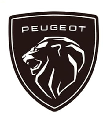 EmblèMe Logo Voiture Remplacement, pour Peugeot 508L 408X 4008 5008 2008 308 408 3D Sport Lettres Insigne Autocollant Décoratifs, Matériau ABS Logo Insigne Accessoires