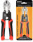 Zuvo Heavy Duty 8 inches Bolt Cutter Professional Cable Wire Cutter for Padlocks, Chains, and Metal Compact Durable Hand Tool for Precision Cutting with Ease