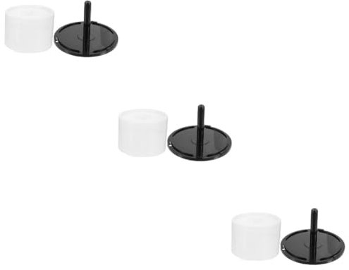 Angoily 6 Pcs Cd Storage Bin Portable Storing Simple If Store Small Buckets for Organizers Empty Movie Disc Holder Bin Container Holders Storage Holder Discs Dvd Storage Plastic