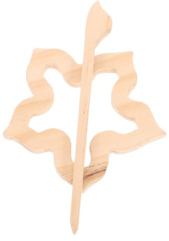 Ipetboom Broche Bois Épingle De Poitrine Décoration De Costume Épingle De Revers Bois Décoration De Vêtements