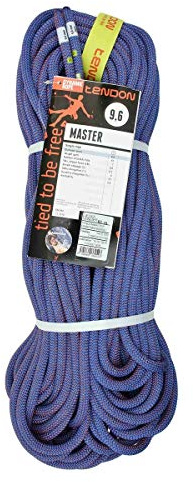 Kong Master 9.6 Cuerda Individual Dinámica, Azul Rojo, 80 m