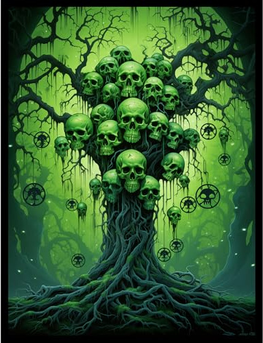 MTG Magic The Gathering (Golgari Tree of The Dead) - 100ct Matte TCG Card Art Sleeves by Ai Armor