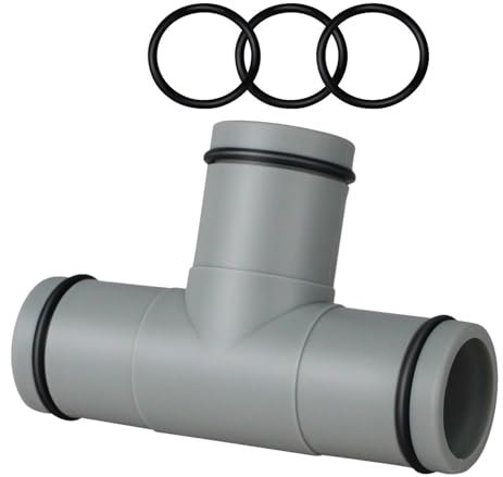 Conector de manguera de bomba de piscina – 3 pulgadas de conexión rápida, repuesto de alta calidad para bomba de piscina de tierra, construcción de resistente, fácil instalación, garantiza un