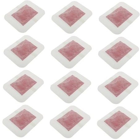 SEWOART 12 Unids Pies Almohadillas Útiles De Cuidado De Pie Para El Hogar Cuidado De Los Pies Pegatinas (rosa)
