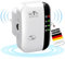 2025 Nouveau EITEYI Répéteur WiFi Puissant 300Mbps, Amplificateur WiFi Puissant 2.4GHz WiFi Extender Range Booster WiFi avec WPS Protection, Manuel en français