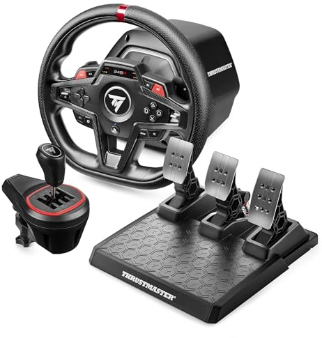 Thrustmaster T248R Shifter Pack con Cambio TH8S e Pedaliera - PS5 e PC