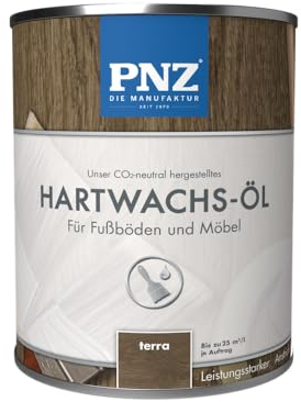 PNZ Hartwachs-Öl farbig (terra) 2,50 l - 76010
