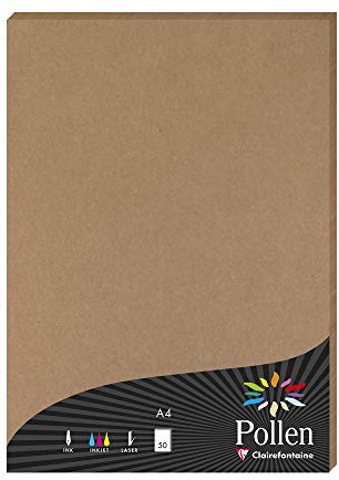 Clairefontaine Kraft Paper, 135 g, A4, 50 Sheets