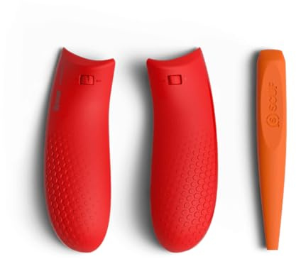 SCUF Kit de Agarres Pro para Mandos Inalámbricos XBOX con Botón Compartir - Rojo