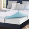ELEMUSE Firm Mattress Topper Kingsize Bed for Back Pain Relief with Washable Cover, King Mattress Topper with OEKO-TEX & CertiPUR-US (King Size-150x200cm)