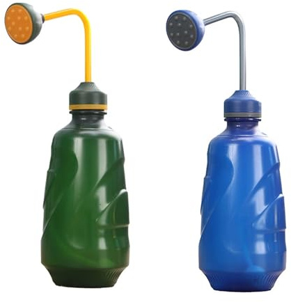 Hayaww 2 st 450 ml vattenkanna inomhus växt vattenspruta handspruta liten vattenkanna för bonsai liten bonsai sprinkler delikata växter och blommor vattenkanna växt mini vattenkanna (A)