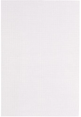 Vaessen Creative Toile en plastique, 7 pièces, feuilles de maille flexible pour travaux manuels, broderie et point de croix, 1 pièce, taille 30,5 x 46 cm, transparent