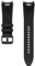 Samsung Hybrid Eco-Leather Band (M/L) ET-SHR96 für die Galaxy Watch6, Uhrenarmband, Original Armband, Lederimitat, Fluorkautschuk, klassischer Stil, sportlich, elegant, angenehmer Sitz, Black