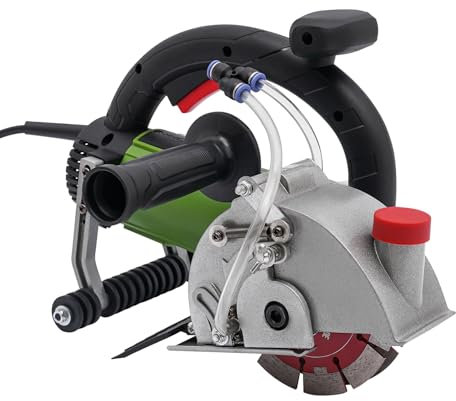 Elektrisk vägg chaser slitsmaskin, tegelfräs granit, nödlåda, industriell spårskärmaskin, marmorkakel, elektrisk slitsmaskin, Notcher Groover 3 200 W