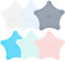 Starfish Atrapacabellos de Silicona, 6 Pcs Coladores de Drenaje, Filtro de Fregadero, Tapa de Drenaje de con Ventosas Fuertes, Protector de Drenaje para Baño Bañera Cocina Fregadero