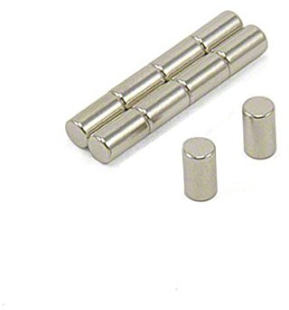 Magnetastico| 10x magneti al neodimio N52 barra 4x7 mm | Magnete a cilindro | Magneti frigorífero, Calamita da bacheca, Magnet permanente, Calamite piccole rotonde lavagna magnetica, Calamita potente