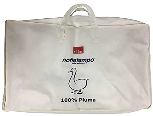 PIUMINO D'OCA GABEL 90/10-4 STAGIONI - MISURA MATRIMONIALE 250X205-90% PIUMINO 10% PIUMETTE - PUNTI DI CAL.3+2 -
