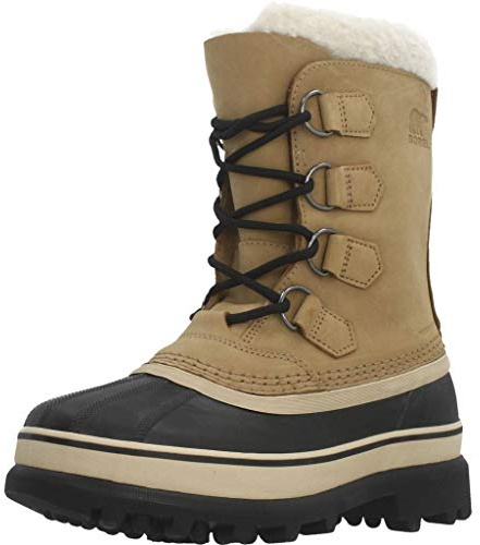 Sorel Bottes d'Hiver pour Femmes, CARIBOU WP, Marron (Buff), Taille : 40