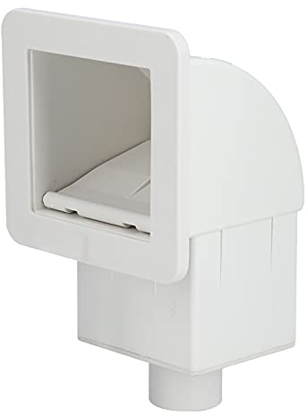 Kit de Skimmer a Través de la Pared, Kit Completo de Skimmer de Natación a Través de la Pared para Piscinas de Aguas Termales Y Piscinas, Fácil de Instalar en la Pared de la Piscina (12.4x7.7x6.7in)