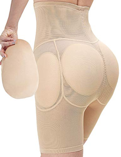 Ceestyle Mujer Bragas con Relleno Braguitas Moldeadoras Fajas Levanta Glúteos Embellecer Cadera Lencería Body Moldeadors Pantalones