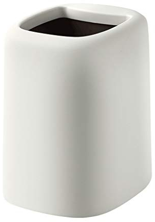 BAWHO Mülldose Einfache Mülleimer Ohne Deckelabfall Papierkorb Mit Abnehmbarem Innerem Lauf Wasserdicht Für Familien Hotel Schlafzimmer Badezimmer Lernzimmer/Weiß/8L/2.1Gal