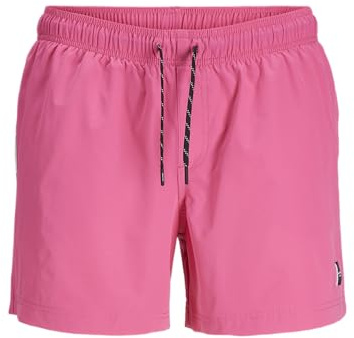 Jack & Jones JPSTMAUI JJSWIM Solid Short de Bain pour Homme Tailles S, M, L, XL, XXL, Rose, L