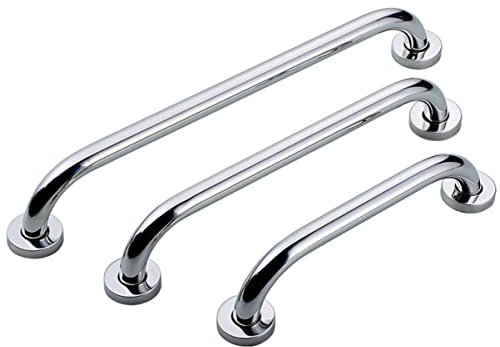 HAWILLOSCH 5 Piezas barra de seguridad del inodoro agarraderas baño asidero baño barandilla de seguridad para bañera barra de apoyo para baño carril antideslizante bañera reposabrazos de baño