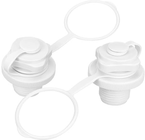 Kisangel Luftventile Für Schlauchboote Weiße Spiralluftventile Kajak Zubehör Luftmatratzenventil Ersatzteile Für Schlauchboote Und Luftmatratzen Langlebig Und Vielseitig