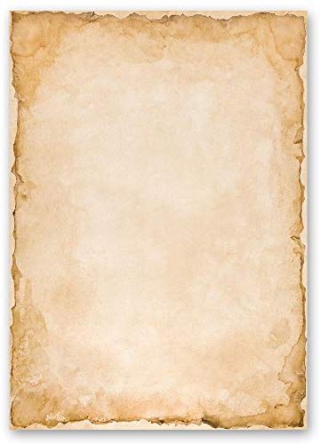 Motif Letter Paper! Antique & History Vintage 100 Sheets DIN A6 - Paper-Media